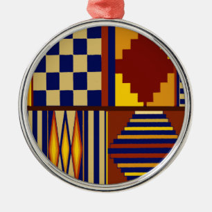 Kilim Prayer Rug design Metal Tree Decoration