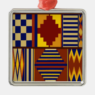 Kilim Prayer Rug design Metal Tree Decoration