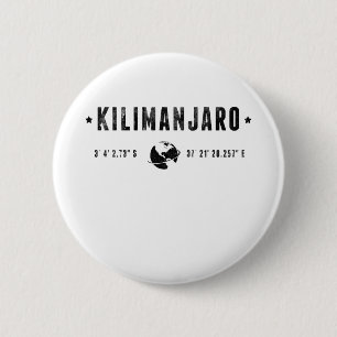Kilimanjaro 6 Cm Round Badge