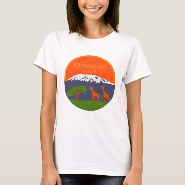 Kilimanjaro Altitude T-Shirt (Front)
