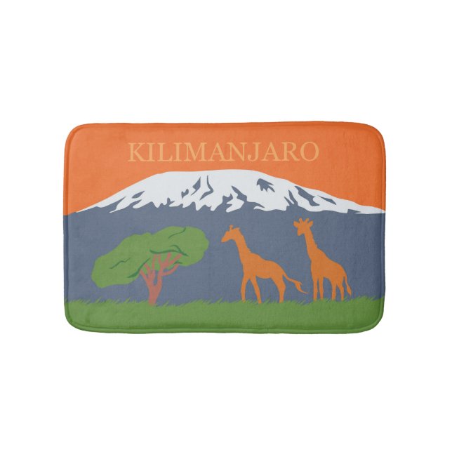 Kilimanjaro Bath Mat (Front)