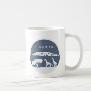 Kilimanjaro (Blue) Coffee Mug