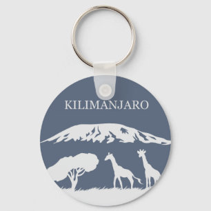 Kilimanjaro (Blue) Key Ring