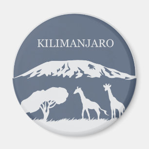 Kilimanjaro (Blue) Magnet