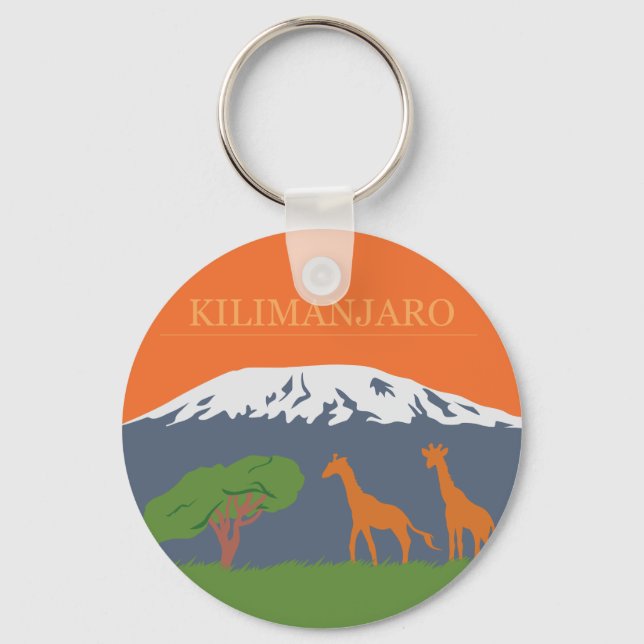Kilimanjaro Key Ring (Front)