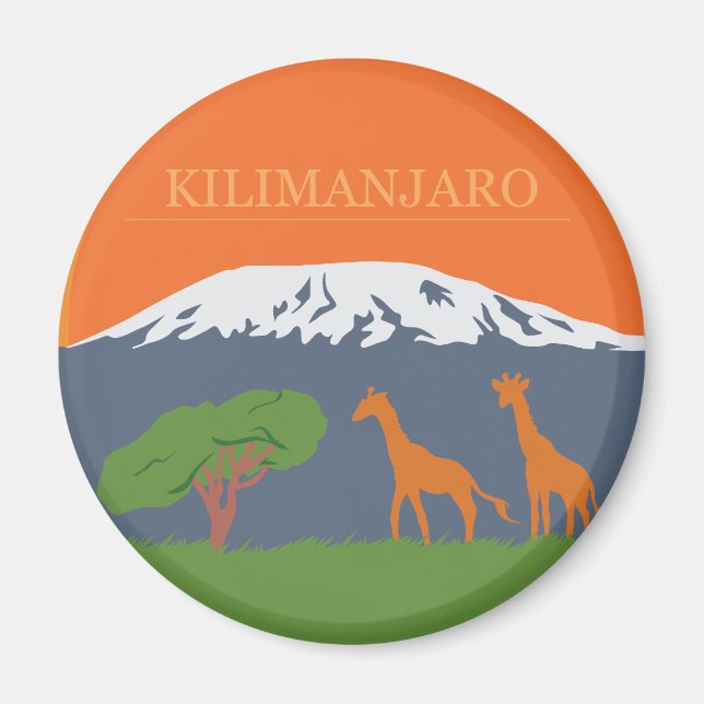 Kilimanjaro Magnet (Front)