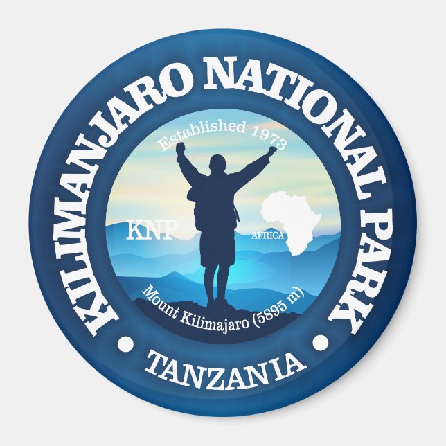 Kilimanjaro NP (V) Magnet (Front)