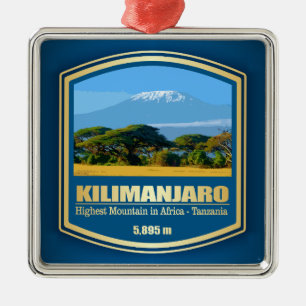 Kilimanjaro (PF) Metal Tree Decoration