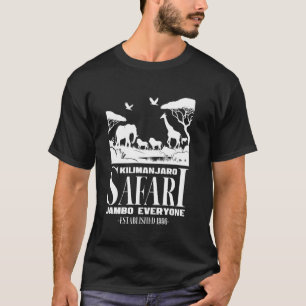 Kilimanjaro Safari Jambo Everyone Tanzania Vacatio T-Shirt