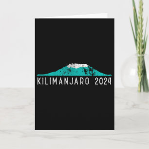 Kilimanjaro Tanzania Mount Kilimanjaro Climbers Card