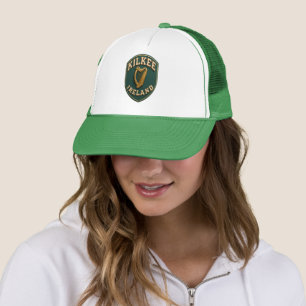 Kilkee Ireland Harp Logo - Retro Mesh Trucker Hat