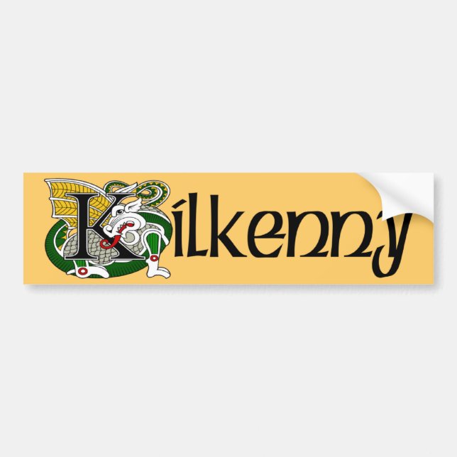 Kilkenny Bumper Sticker (Front)