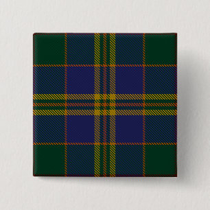 Kilkenny County Irish Tartan 15 Cm Square Badge