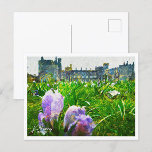 Kilkenny Ireland Oil Paint City Landscape Postcard
