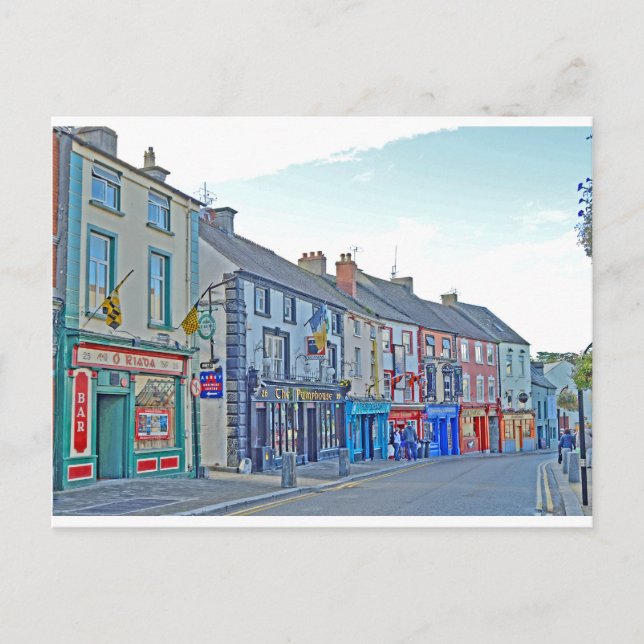 Kilkenny Street Tom Wurl Postcard (Front)