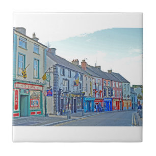 Kilkenny Street Tom Wurl Postcard Tile
