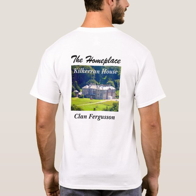 Kilkerran House – Clan Fergusson T-Shirt (Back)