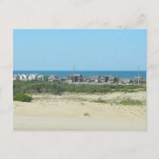 Kill Devil Hills Coastline Postcard