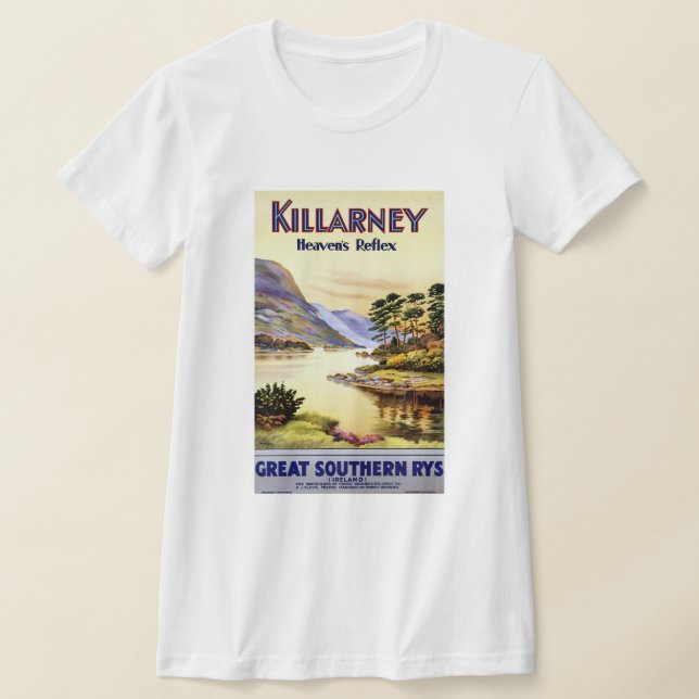 Killarney ~ Heaven's Reflex T-Shirt (Laydown)