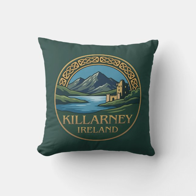 Killarney Ireland Cushion (Front)