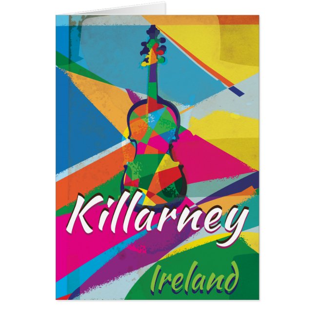 Killarney Ireland Vintage Travel poster (Front)
