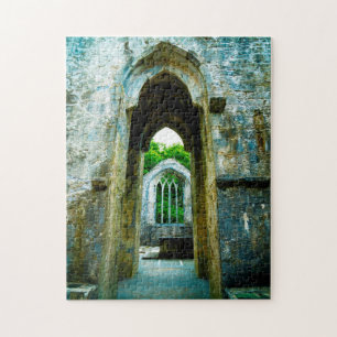 Killarney Muckross Abbey. Kerry Ireland. Jigsaw Puzzle