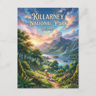 Killarney National Park Ireland Postcard