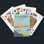 Killarney National Park Ireland Travel Art Vintage Playing Cards<br><div class="desc">Killarney vecctor art design. The park is the first national park in Ireland,  created when the Muckross Estate was donated to the Irish Free State in 1932.</div>