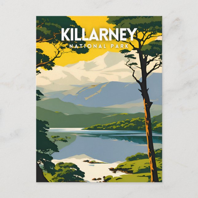 Killarney National Park Travel Postcard (Front)
