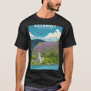 Killarney National Park Vintage Minimal Nature Pos T-Shirt