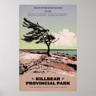 Killbear Provincial Park Poster