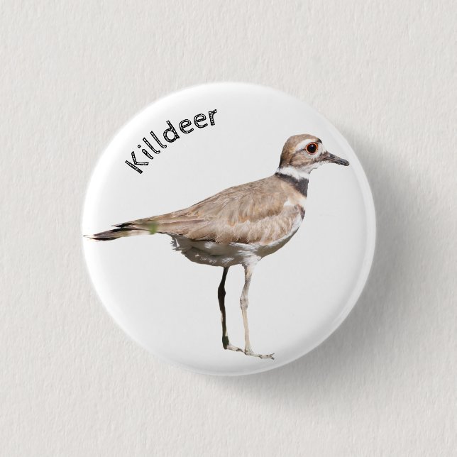 Killdeer 3 Cm Round Badge (Front)