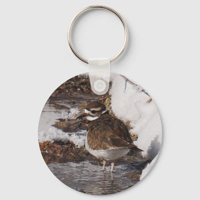 Killdeer Keychain (Front)