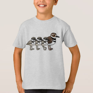 Killdeer & three chicks T-Shirt