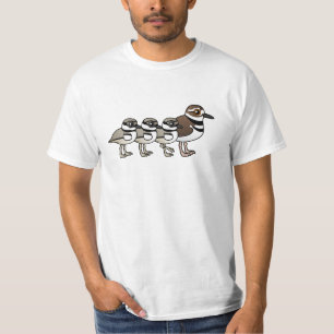 Killdeer & three chicks T-Shirt