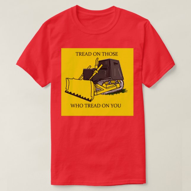Killdozer Yellow  T-Shirt (Design Front)