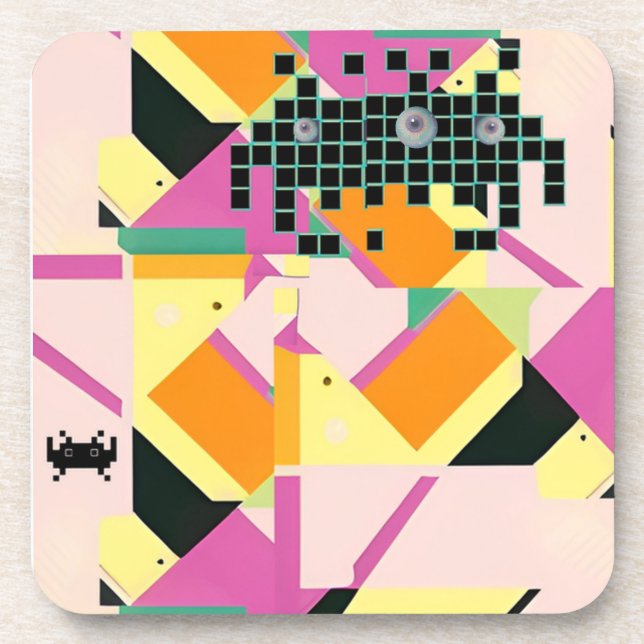 Killed Them with Memphis Designed Kindness Coaster (Front)