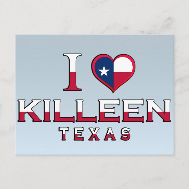 Killeen, Texas Postcard (Front)
