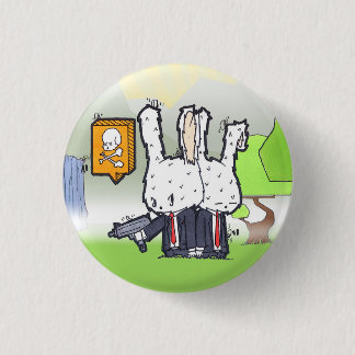 Killer Bunnies 3 Cm Round Badge