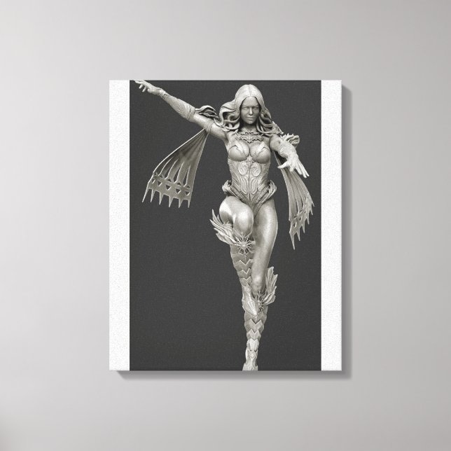 Killer Frost Canvas Print (Front)