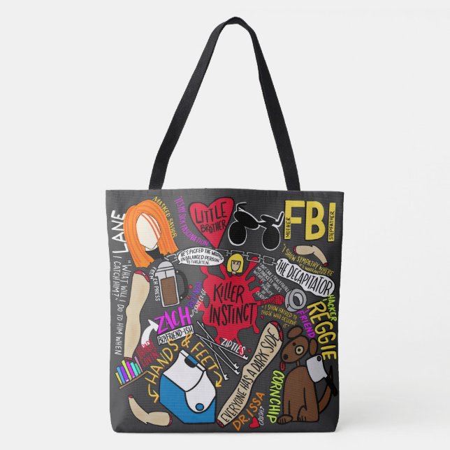 KILLER INSTINCT by S. E. Green Tote Bag (Front)