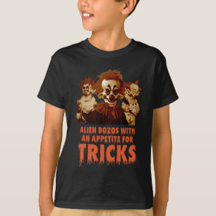 Killer Klowns From Outer Space Halloween Playing T T-Shirt