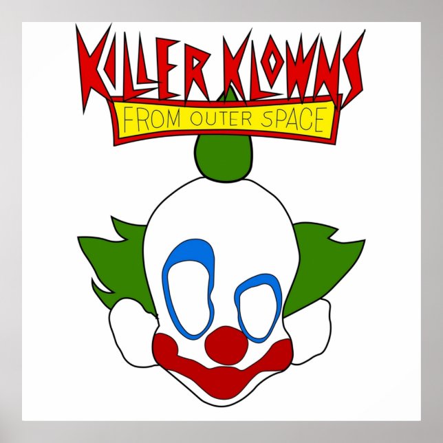 Killer Klowns from outer space  Poster (Front)