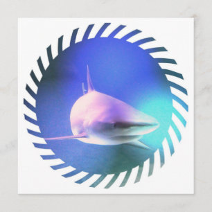 Killer Shark Invitation