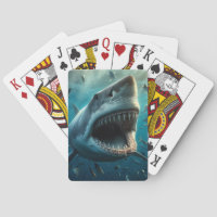 KILLER SHARK PLAYING CARDS