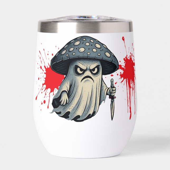 Killer Shroom-Spooky Ghost with Knife  (Front)