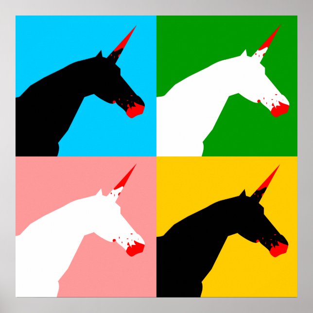 Killer Unicorn (Art Print) Poster (Front)