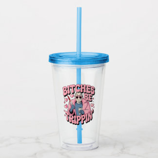 Killer Valentine Vibes Acrylic Tumbler