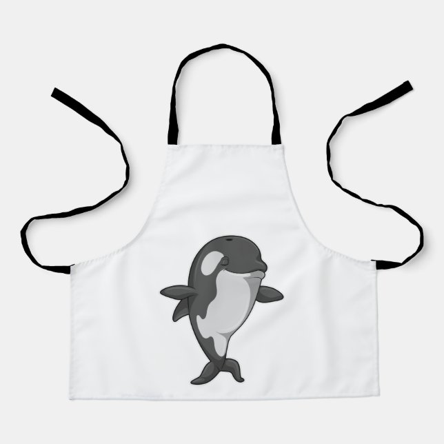 Killer whale at Yoga Fitness in Standing Apron (Front)