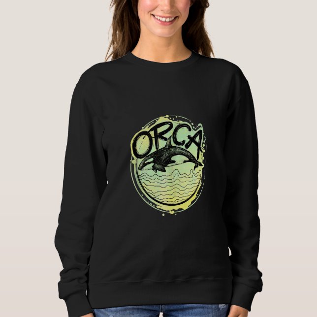 Killer Whale Beach Orca Tank Top 1 (Front)